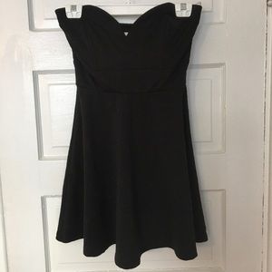 Strapless Sweetheart fit and flare dress